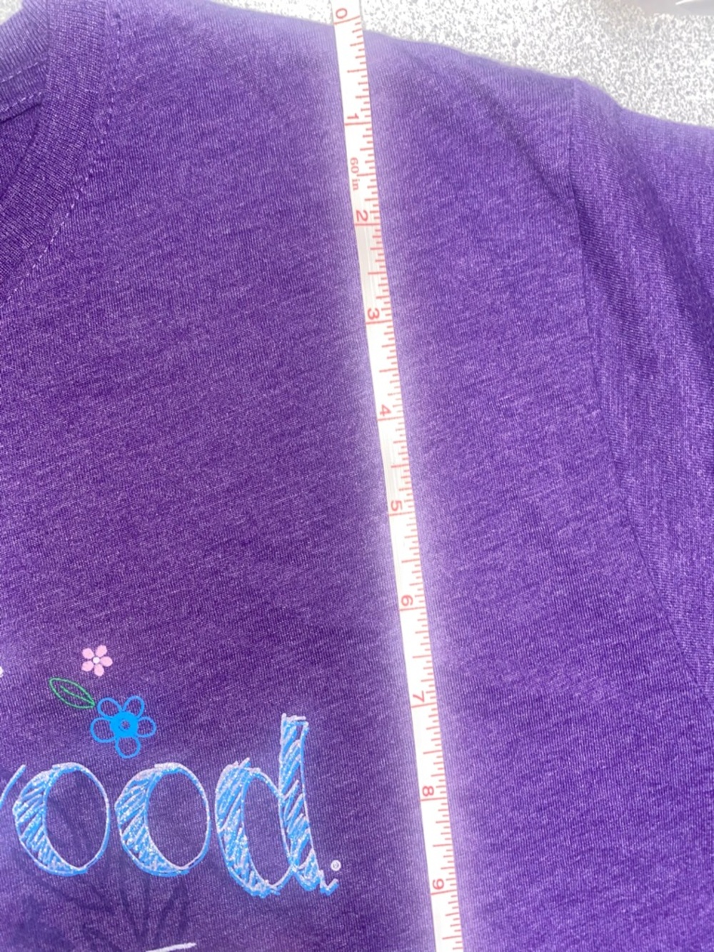 Dollywood Tennessee Purple Graphic Tee NWOT - 9062 - Picture 10 of 14